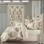Nip Royal Court Estelle Coral California King Comforter Bedskirt & Shams Set 4PC. Fixed Price $169.19.
