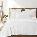 King Mandell Quilt Set White - Homthreads. Fixed Price $45.99.
