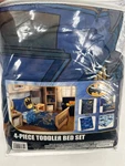 Batman Toddler 4-PIECE Set Microfiber Quilt Sheets Pillowcase Bedding. Fixed Price $24.99.