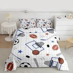 Feelyou Sport Comforter Set Season Basketball Foorball Bedding With. Fixed Price $65.72.