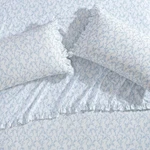 - King Pillowcase Set, Breathable Percale Cotton Bedding, Floral Home Decor (ros. Fixed Price $27.99.