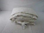 Oaswet Oversized King Goose Down Fiber Comforter, White. Fixed Price $128.02.