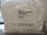Martha Stewart Down Alternative Reversable Comforter, Twinxl. Fixed Price $24.99.