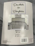 Plazatex Solid Comforter Queen 1PC (86"X 86") - Gray. Fixed Price $80.55.