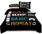 Lris Bedding Gaming Comforter Set Twin Size Boys Kids Game Room Decor Vid.... Fixed Price $49.52.
