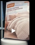 Heycuzi Luxury Feather And Down Comforter. Fixed Price $65.00.
