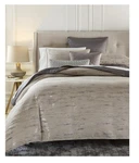 Hotel Collection Gray Impasto Stone Duvet Cover Two King Shams. Brand New!. Fixed Price $289.99.
