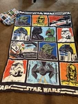 Star Wars 2-PIECE Sheet Set Full Size-jay Franco And Sons (no Pillowcase). Fixed Price $20.00.