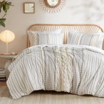 Ink+ivy Comforter King Size Bed, Chenille Tufted, Breathable Cotton. Fixed Price $150.05.