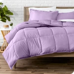 Lavender Full Comforter Set Ultra Soft Down Alternative All Season Bedding. Fixed Price $76.39.