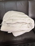 Fieldcrest Duck Down Comforter Twin Size White Cotton New. Fixed Price $69.99.