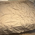 Anthology Beige Queen Geometric Comforter Set With Pillow Sham. Fixed Price $65.00.