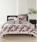 Natori Cherry Blossom Comforter Set, King, Multicolored. Fixed Price $99.99.