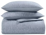 Oake Ripple Matelasse Comforter 3PC Set Full/queen Blue New. Fixed Price $48.90.