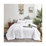 Houseri White Comforter Queen Boho Sets Full Size Tufted .... Fixed Price $122.02.