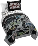 Star Wars Twin Comforter Set - 5 Piece Kids Bedding With Sheets & Pillow Covers. Fixed Price $108.99.