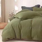Muslin Duvet Cover Twin Size, 100% Breathable Cotton 2-LAYER Gauze Comforter .... Fixed Price $89.41.