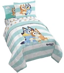 Jay Franco Bluey & Bingo 5 Piece Size Bed Twin, Multi -. Fixed Price $95.24.