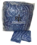 Ralph Lauren Putney Blue Paisley Full Queen Comforter Shams New Cotton. Fixed Price $960.00.
