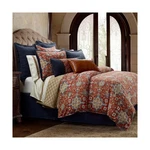 Hiend Accents Washed Linen Melinda 3 Piece Floral Comforter Set, Queen Size, .... Fixed Price $449.71.