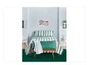 Lacoste Home Kenwyn 3 Piece Cabana Comforter Set, King - Green. Fixed Price $179.00.