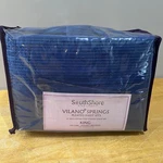 Southshore Fine Linens Vilano Springs King Sheet Set Navy 21" Extra Deep Pocket. Fixed Price $71.99.