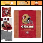 Nfl Comforter Set With Shams - Unisex Adult Bedding, Cozy & Stylish Home Decor. Fixed Price $115.99.
