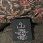 Ralph Lauren Rutherford Park Green Tapestry Full / Queen Reversible Comforter. Fixed Price $220.00.