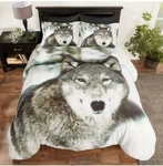 Photo Real Comforter Sets Twin Wolf. Fixed Price $54.59.