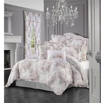 Royal Court Estelle Coral King Comforter Bedskirt & Shams Set 4PC New. Fixed Price $169.00.