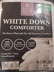 New Sealed Hotel Grand White Down Comforter King 650 Fill Power Luxury Bedding. Fixed Price $139.99.