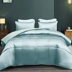Whale Flotilla 3-PIECE Reversible Silky Soft Queen Comforter Bedding Set. Fixed Price $71.69.