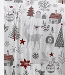 Holly Jolly Lane 6-PIECE Microfiber King / Cal Comforter Set. Fixed Price $180.00.