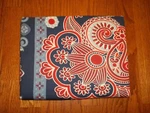 Nip Meradiso Reversible Navy/red/white Medallion King Duvet Cover & Shams 3PC. Fixed Price $29.99.