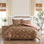 Bloomsbury 3-PIECE Cotton Chocolate Brown King Comforter Set. Fixed Price $98.89.