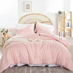Weigelia Comforter Set 5 Pieces Pink Soft Twin, Blush. Fixed Price $92.67.