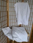 Cottagecore Twin Cotton Duvet Cover Set 4 Pc Floral Eyelet Embroidery Farmhouse. Fixed Price $65.00.
