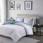 Madison Park Down Alternative Comforter Set Size King/cal Blue. Fixed Price $80.00.