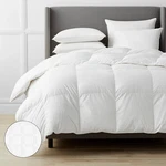 Luxe Royal Down Alternative Light Warmth Comforter - White, Full/queen. Fixed Price $374.99.