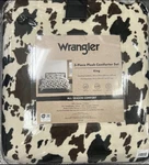 Wrangler King Comforter Set 3-PIECE Super Soft Cow Print. Fixed Price $165.00.