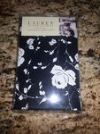 New Ralph Lauren European Sham- Port Palace Floral Black 0016. Fixed Price $51.00.