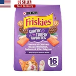 Nutritious Dry Cat Food Chicken Whitefish Salmon 16LB Kibble 100PCT Complete New. Fixed Price $37.17.