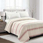 Lush Decor Comforter Farmhouse Stripe, Full/queen, Red. Fixed Price $50.54.