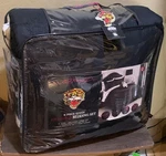 Hardy Black Tigers&tattoo Embossed 8P Queen Set Comforter,shams,sheets,pillow. Fixed Price $99.99.