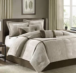 Madison Park Dallas 7 Piece Comforter Set With Bed Skirt Pillow Shams .. Fixed Price $99.99.