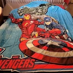 Marvel Avengers Kids Twin Size Comforter Jay Franco 2012. Fixed Price $19.99.