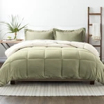 Down Alternative 3 Pcs Reversible Comforter Set Bedding Bedroom King/cal. Fixed Price $104.99.