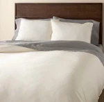 3PC King Solid Duvet Cover Set Sour Cream - Hearth & Hand Magnolia New. Fixed Price $70.00.