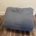 Pottery Barn Honeycomb Cotton Comforter -king/cal Steel Blue. Fixed Price $139.00.