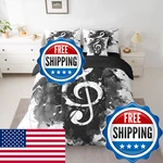 Feelyou Music Comforter Set Sheets Full Size Guitar Instruments Bed Bag. Fixed Price $102.87.